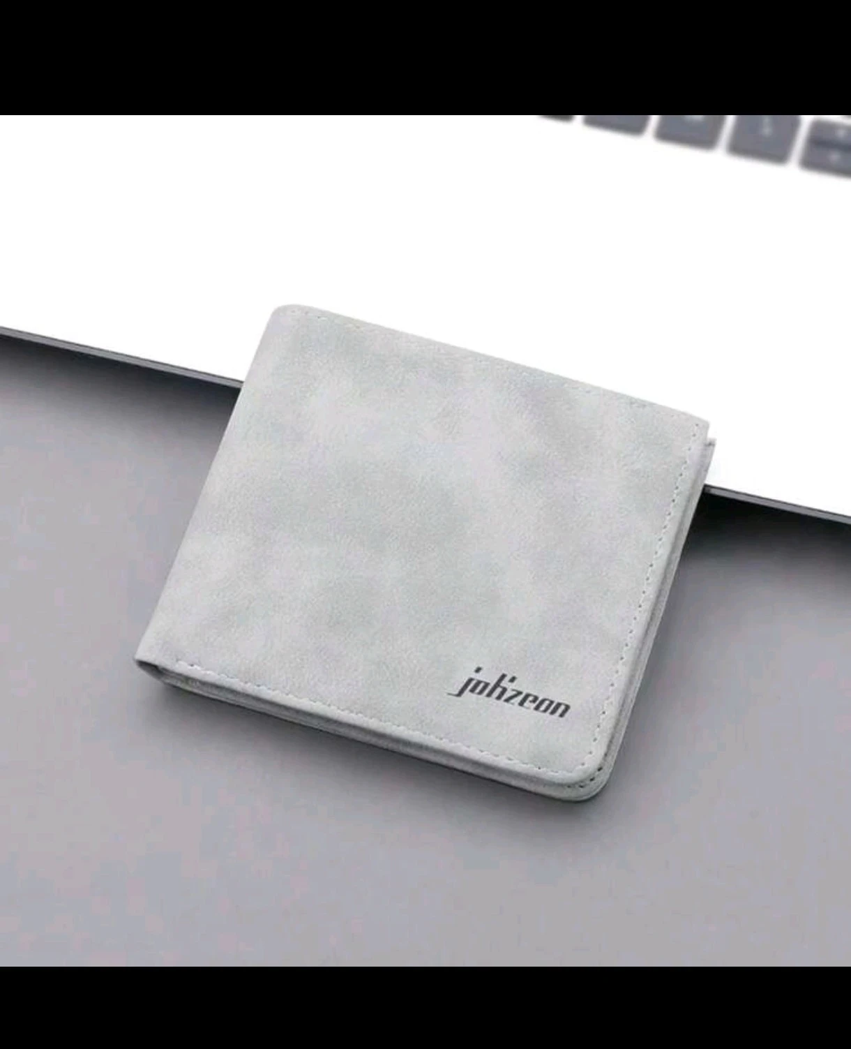 Billetera Ultra Delgado de Caballero con Textura Gamuzada 2