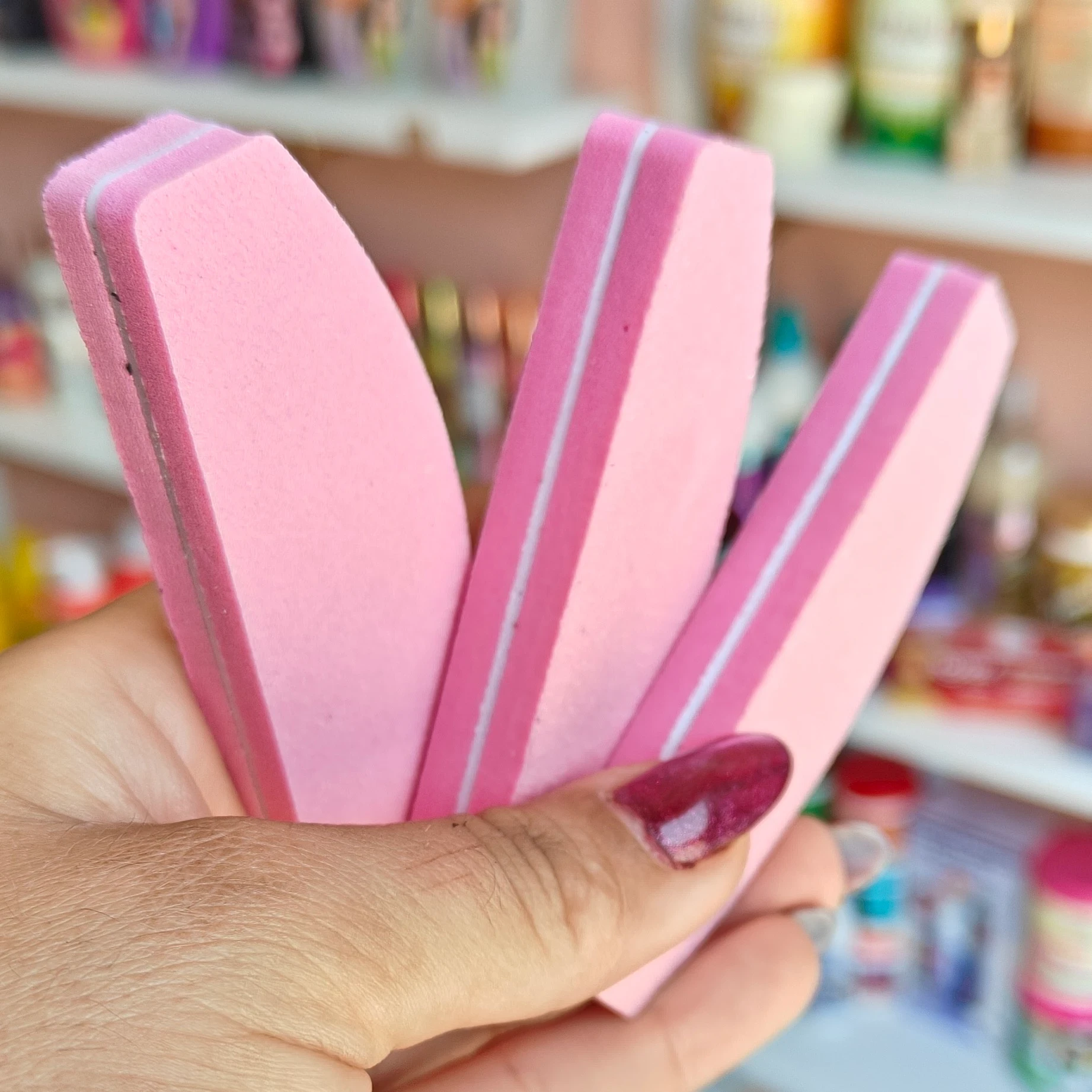 Lima mediana rosa 