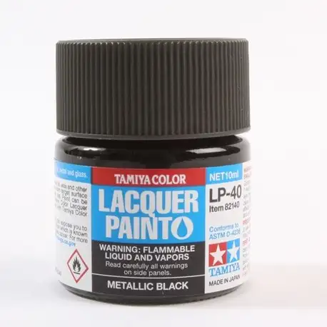Lacquer LP-40 Metallic Black