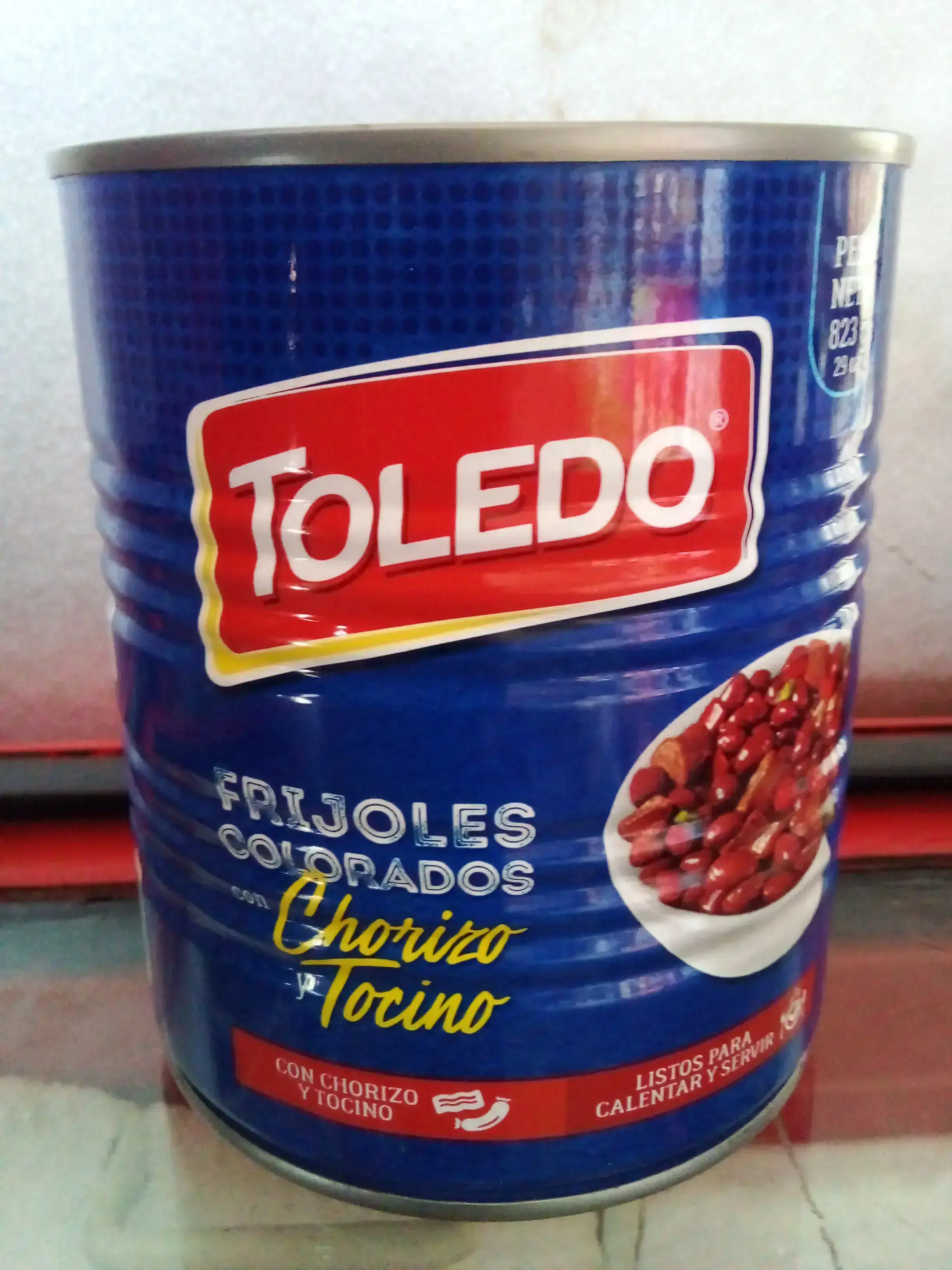 Frijoles colorados toledo de 29 onza 