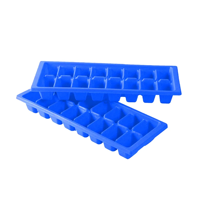 SET DE 3 BANDEJAS PARA HIELO PLASTICO