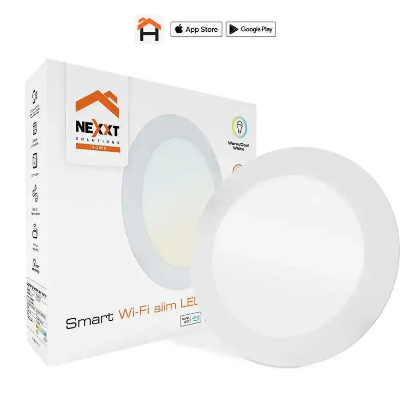 Nexxt Lámpara Empotrable Smart CCT 6 4