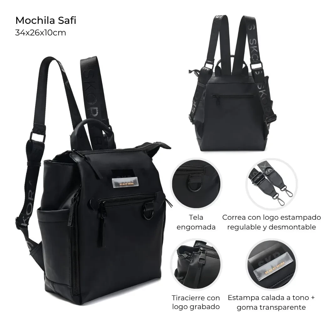MOCHILA ENGOMADA SKORA 40426