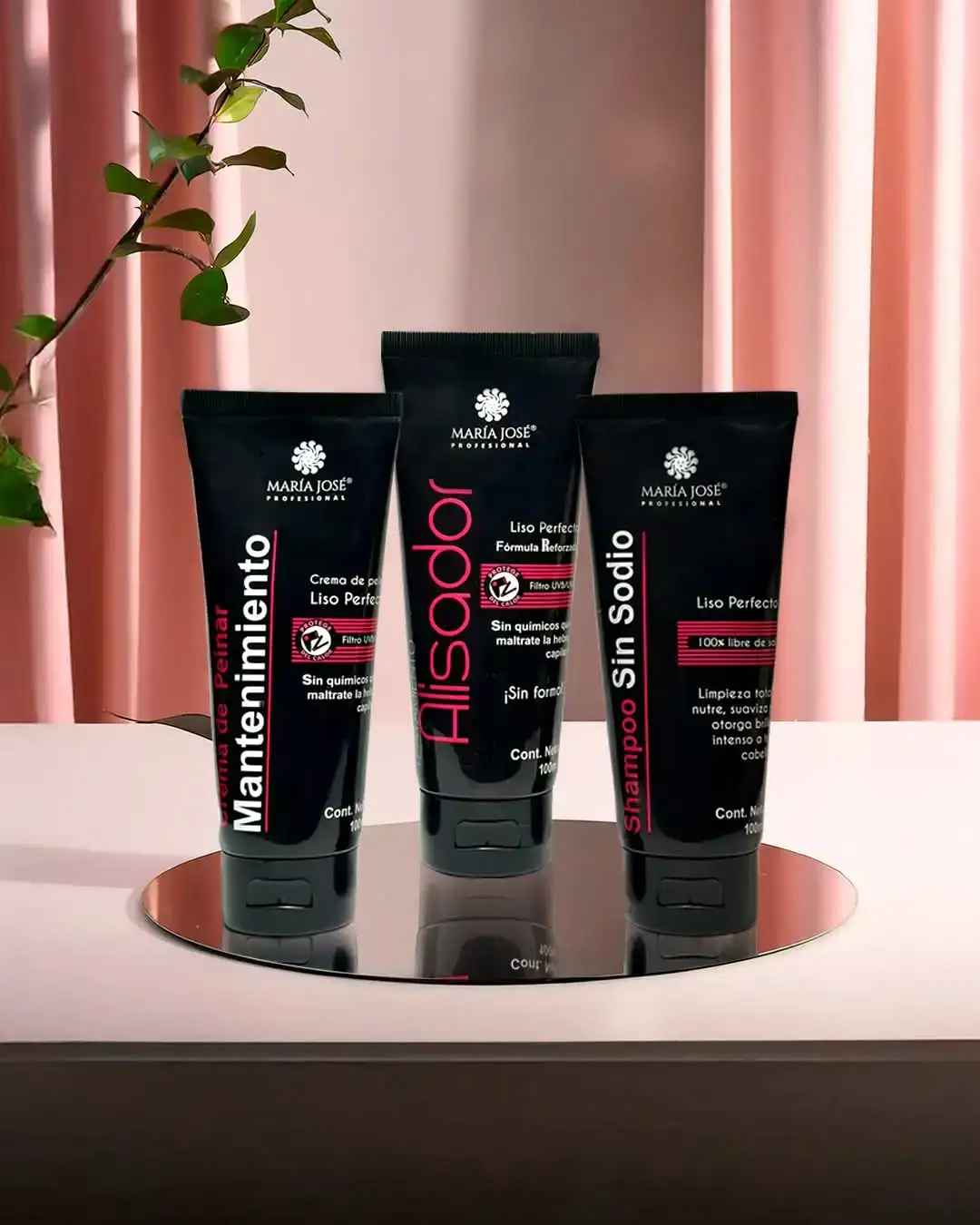 Tratamiento Alisador María Jose Incluye los 3 Productos
