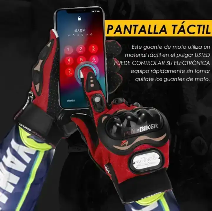 Guantes de motociclista  4