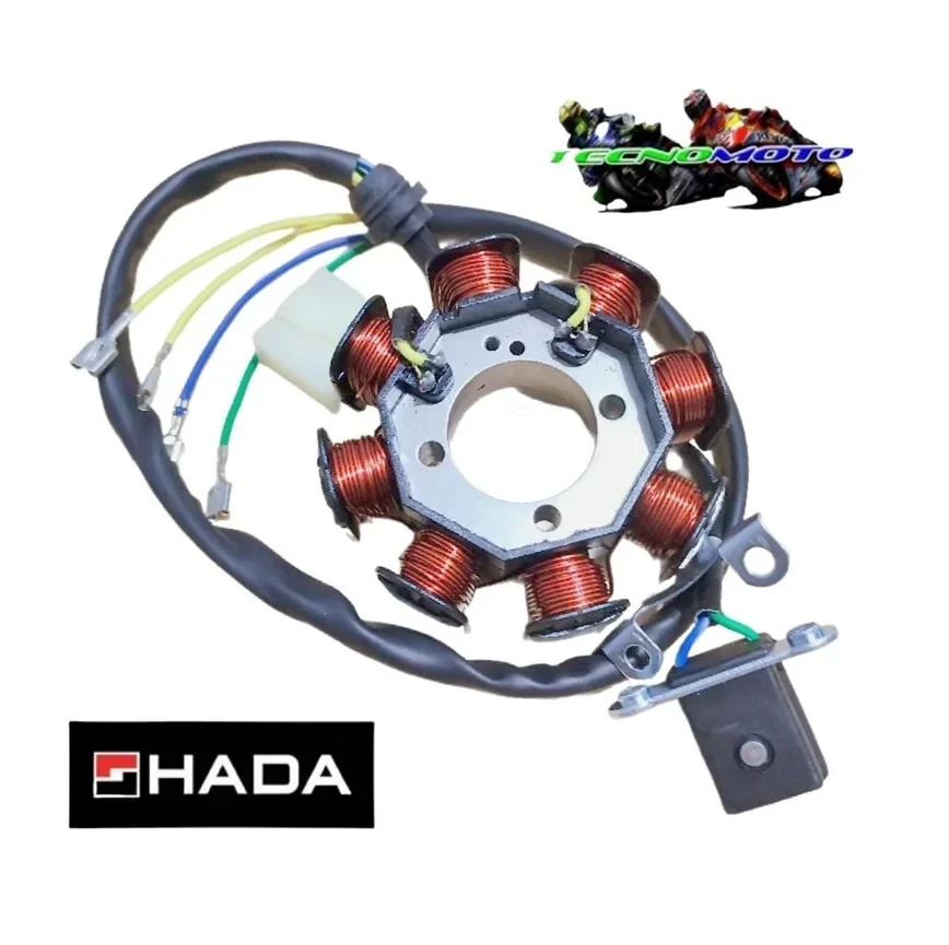ESTATOR Z. 150 RX C/SENSOR (8 CAMPOS) BATERIA [HADA] -44152