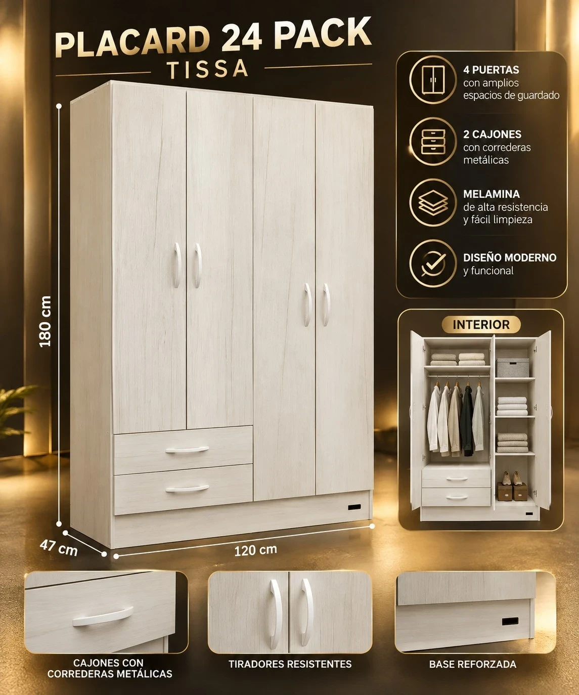 PLACARD 24 PACK – TISSA *CONSULTAR DISPONIBILIDAD CON EL VENDEDOR*