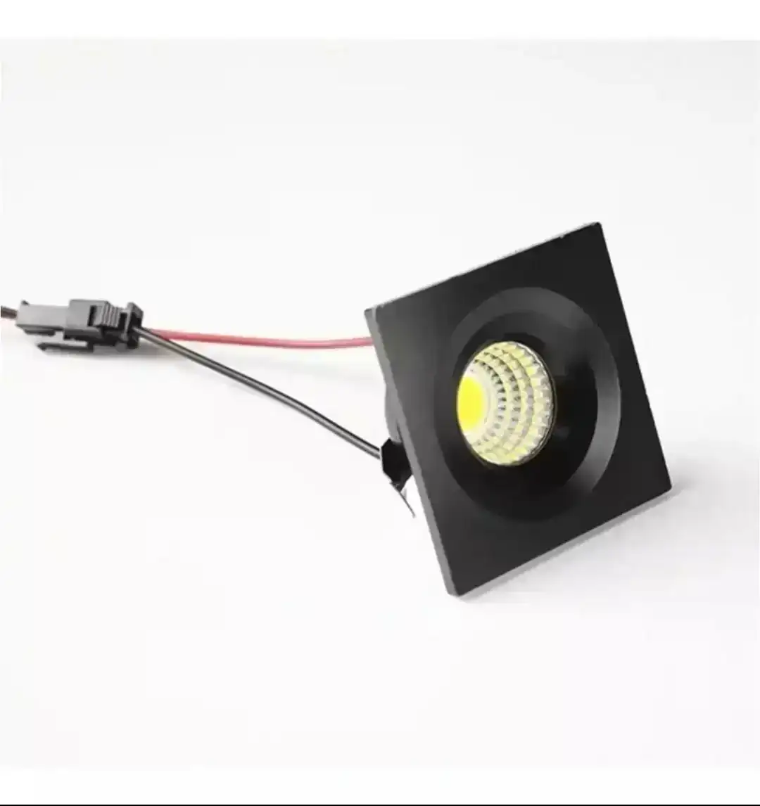 OJO DRAGON LED 3W NEGRO CUADRADO 2