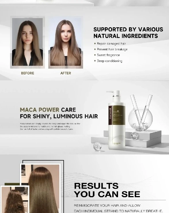 Acondicionador reparador profundo Karseell para cabello dañado 5