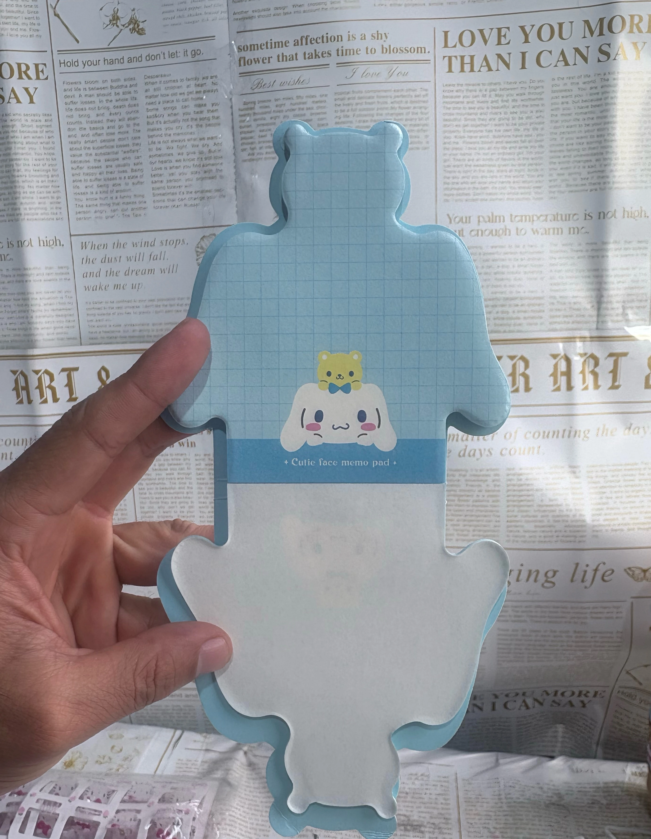 Paquete de 8 minilibretas de personaje (10cm x 10 cm) 10