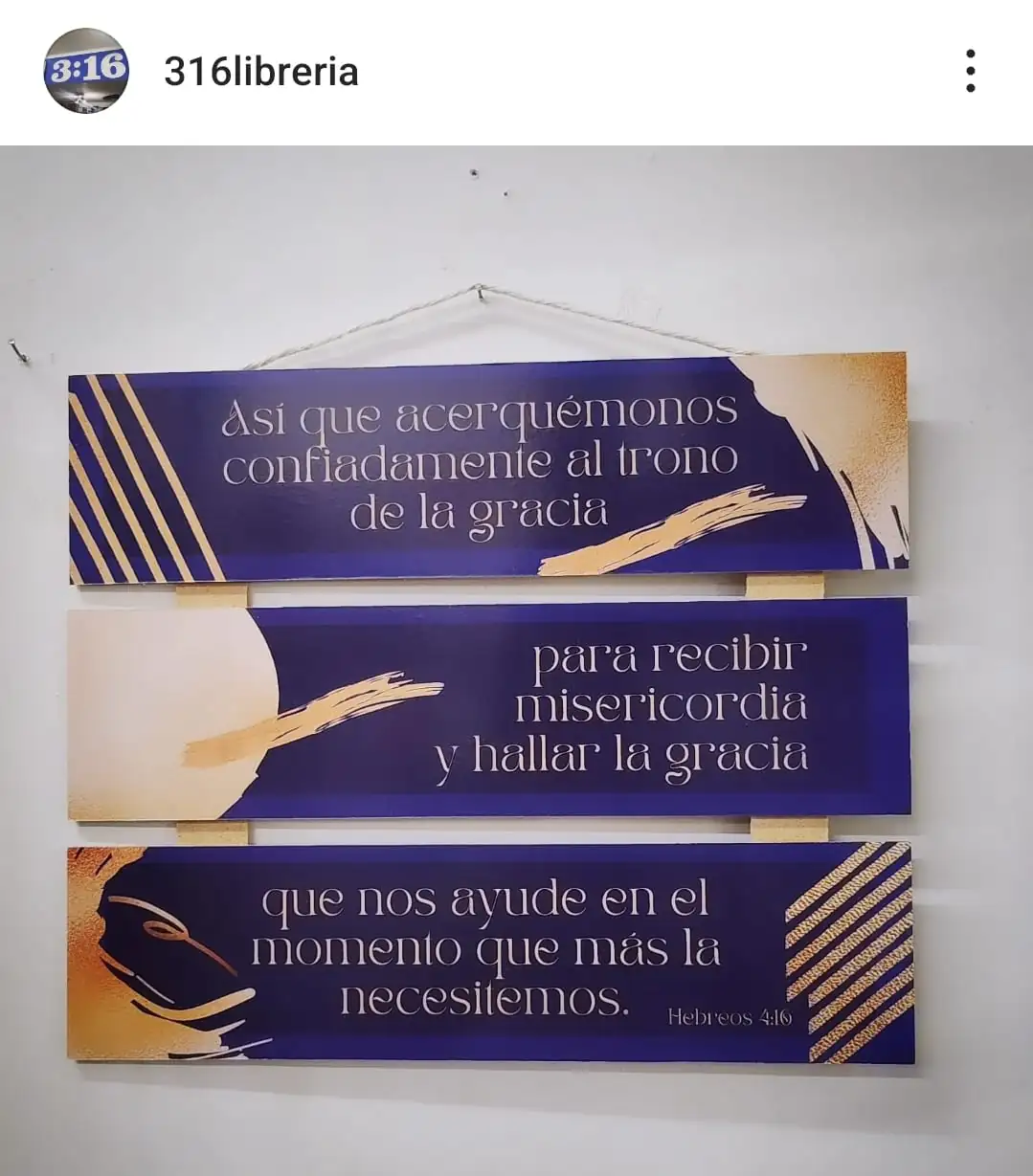 Cuadro x 3 chico Cód. 222