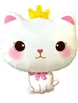GLOBO GATITA BLANCA