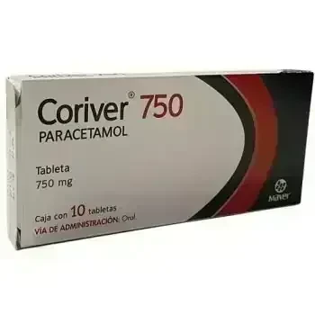 Coriver 750 mg paracetamol 