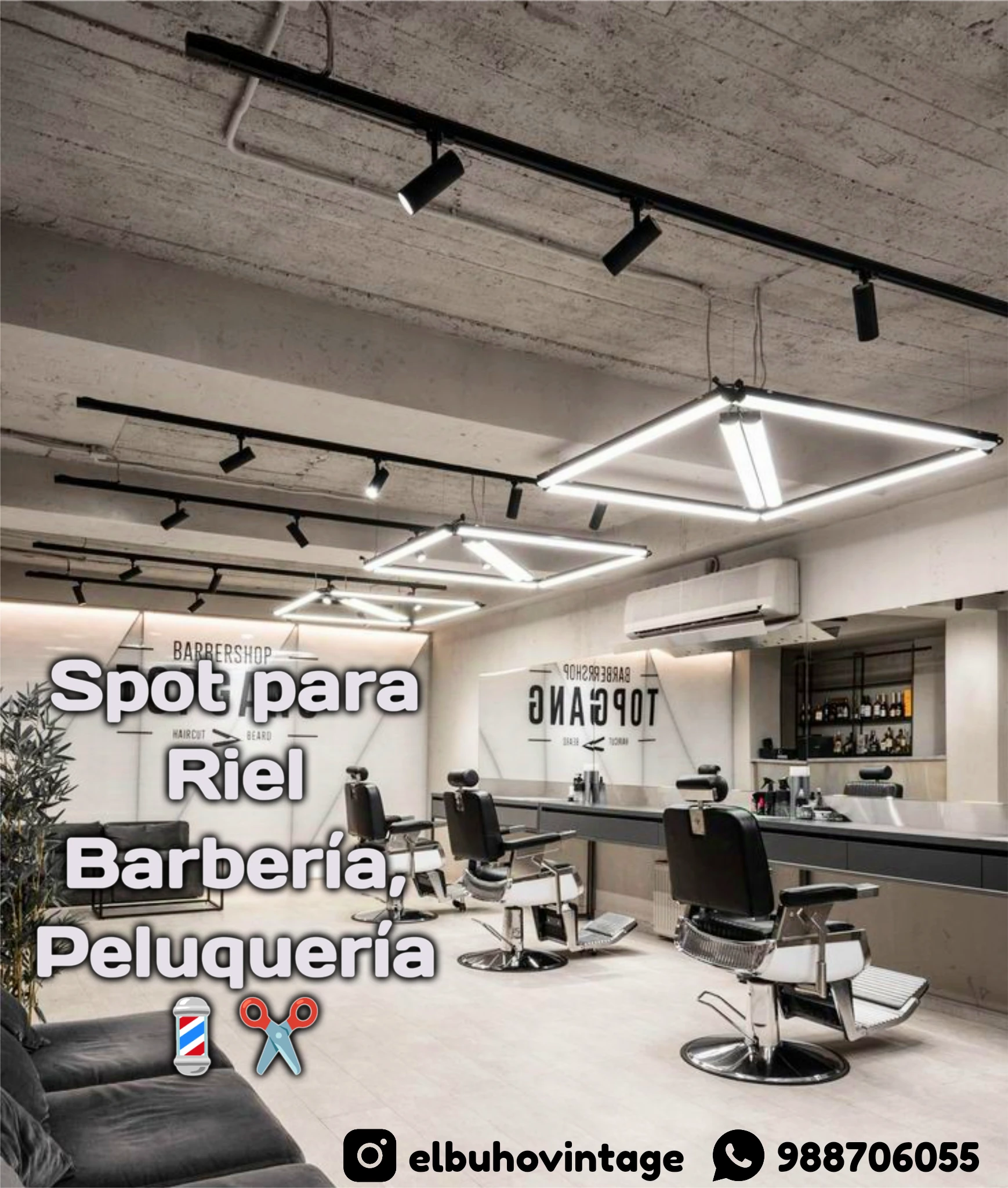 SPOT PARA RIEL Y RIELES 