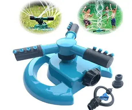 Aspersor Trigeminal Para Riego Con Rotación Automática  2