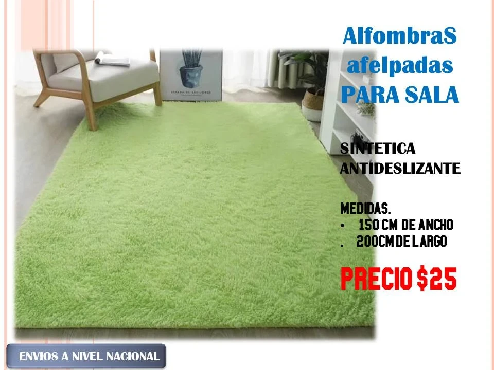 Alfombras afelpadas 