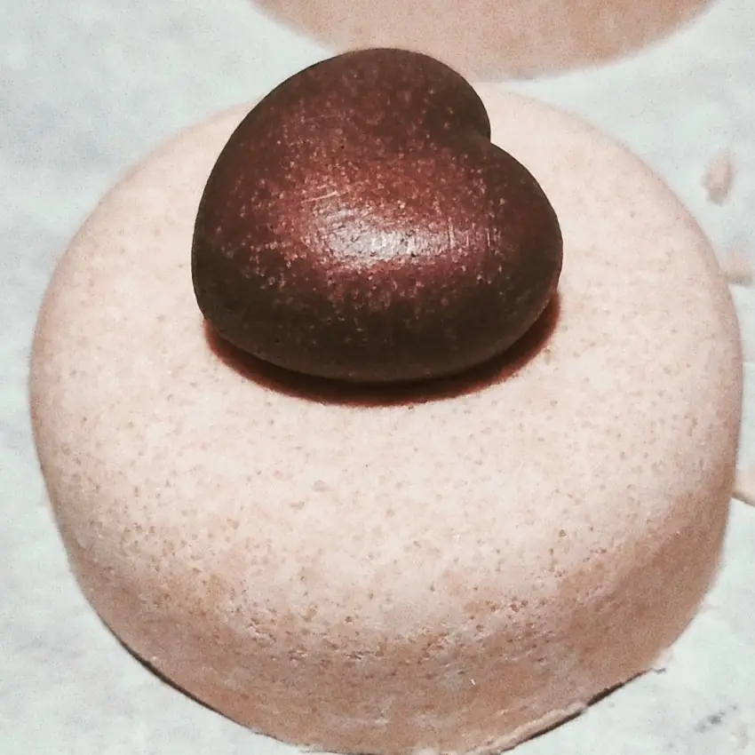 Bomba de espuma con mini corazon