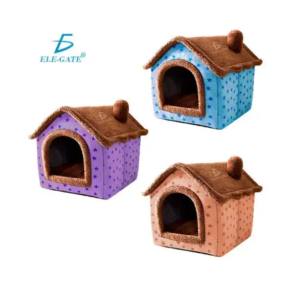 Casa Cama Para Mascotas De Esponja  2