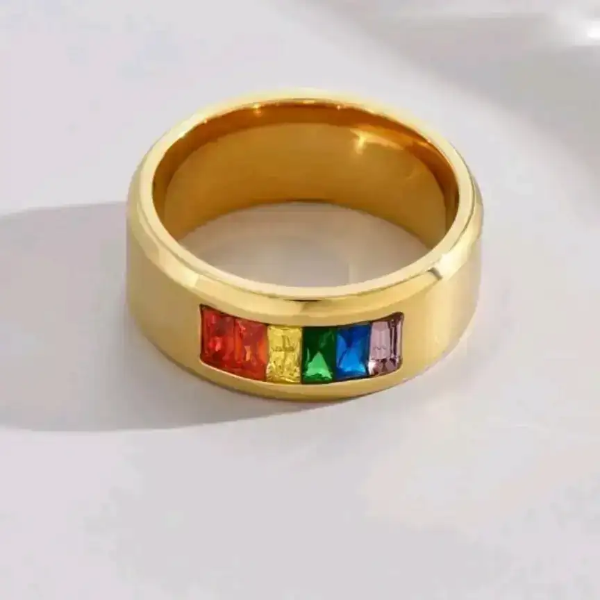 Acero Inoxidable anillo 