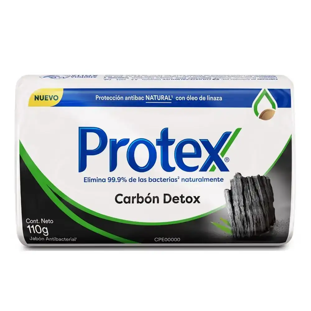 Jabon Protex Carbon Detox Barra X 110 Gr