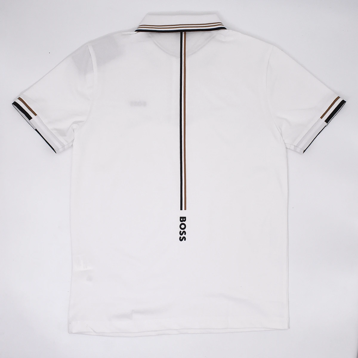 Playera Polo Boss Blanca 3