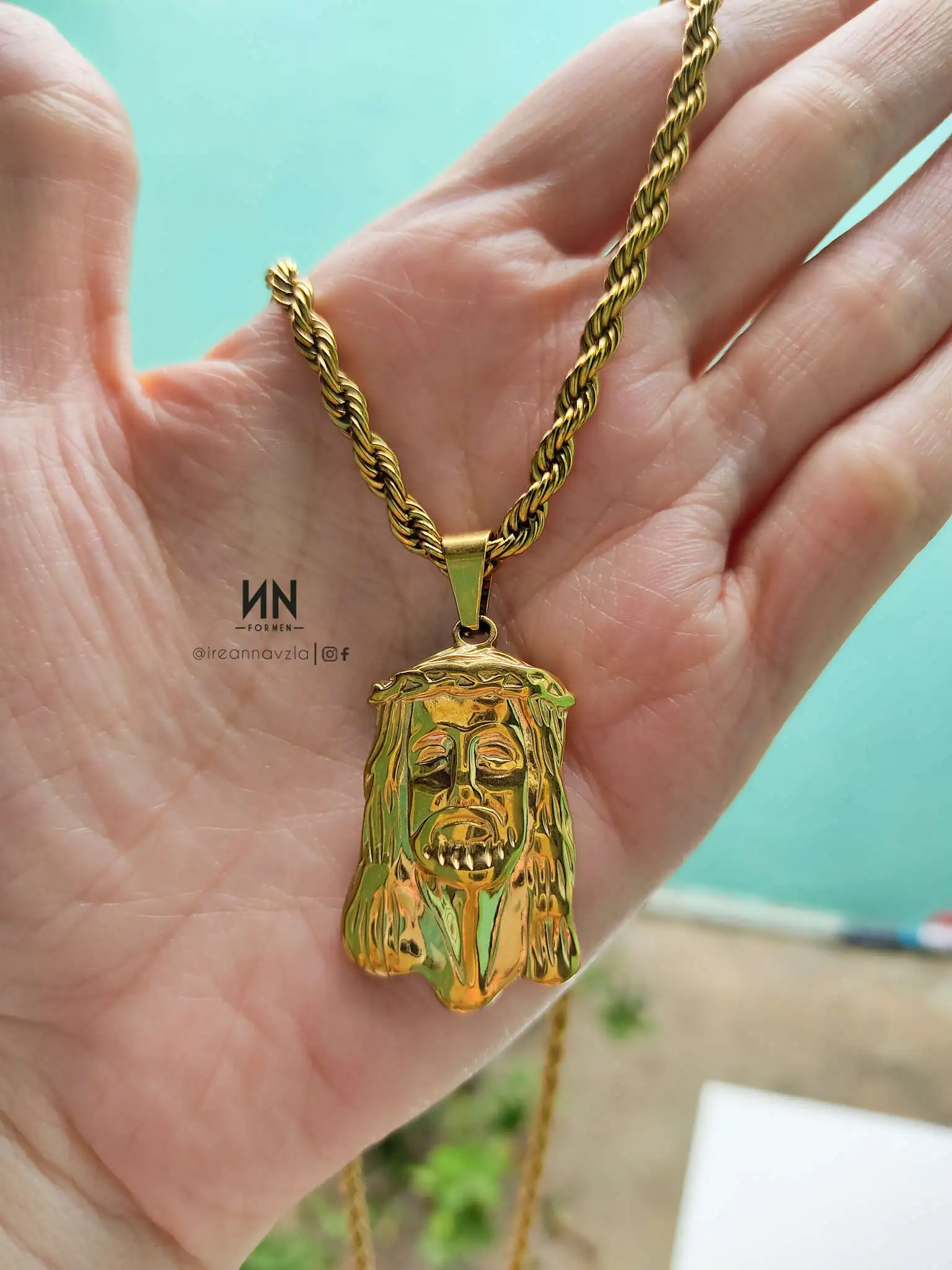 Cadena cordón cristo