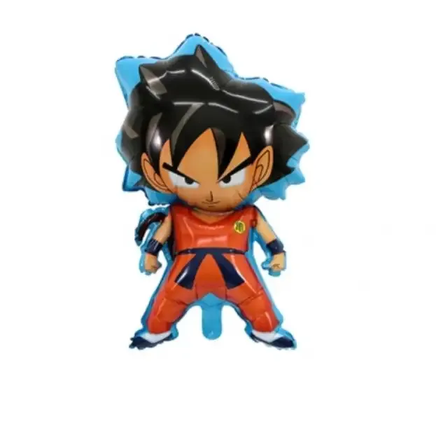 Globo metalizado goku chico 15 pulgadas (40cm)