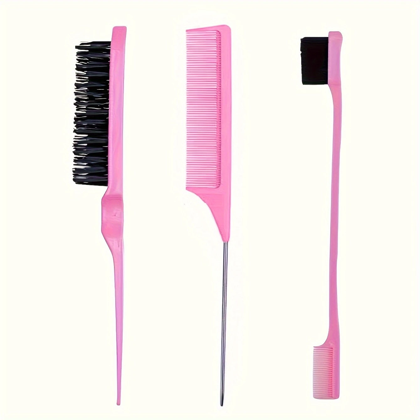 Kit 3 Pcs Peinillas para Baby Hairs