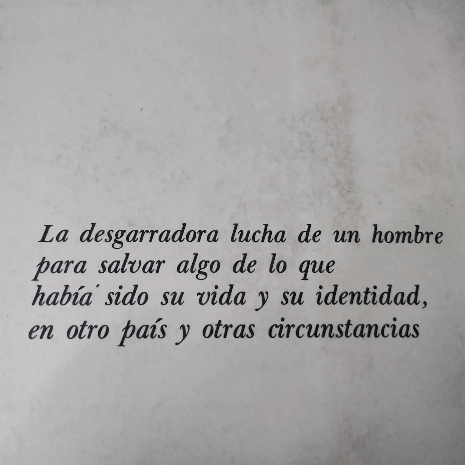 El desertor , Donald Seaman usado 2