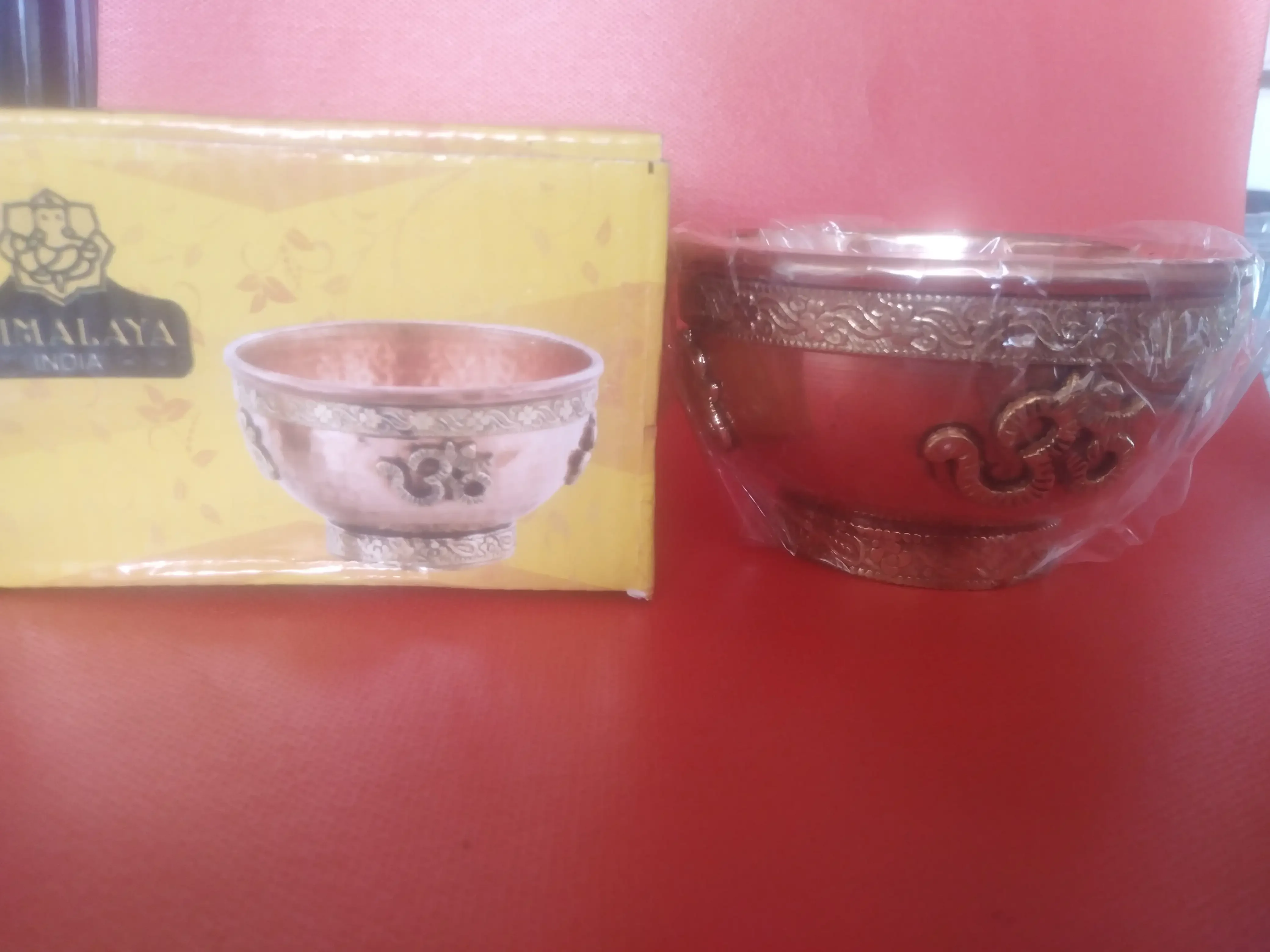 Cuencos OM taza bronce y cobre