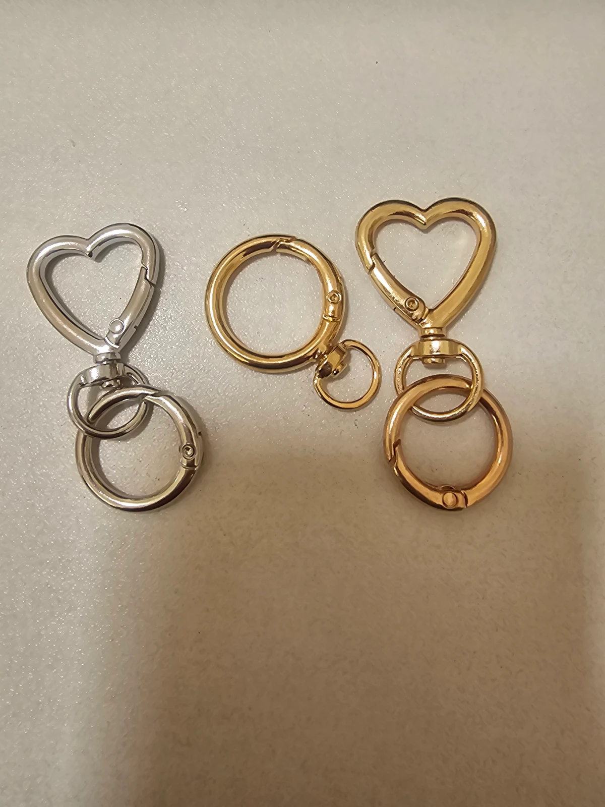 Argollas mosqueton formas
