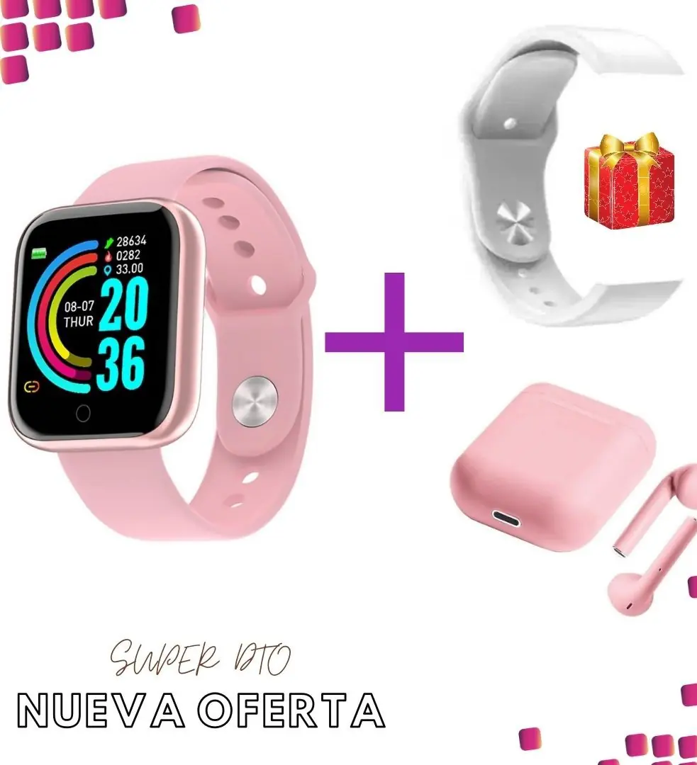 Reloj+ auriculares blootu
