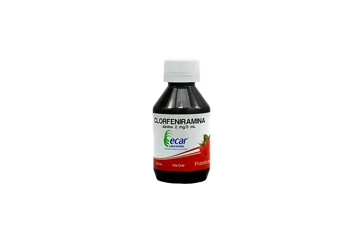 CLORFENIRAMINA JBE 120 ML ECAR