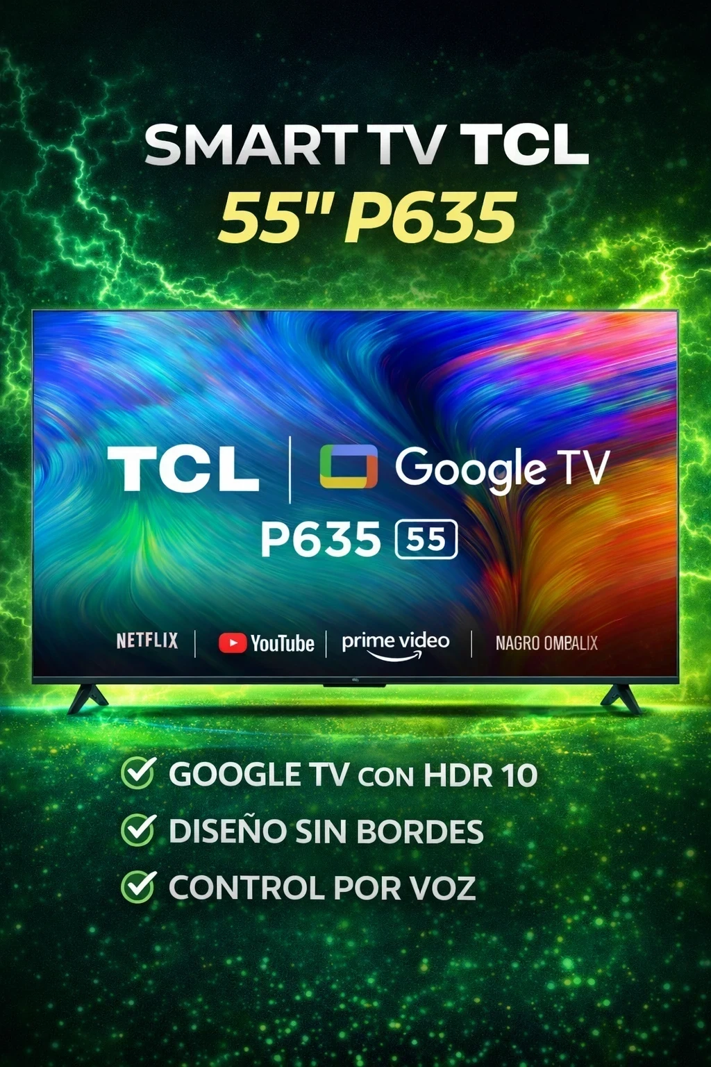 Smart TV TCL 55"