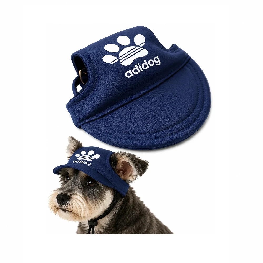 Vicera De Tela Para Mascotas Perros Y Gatos Color Azul Acero