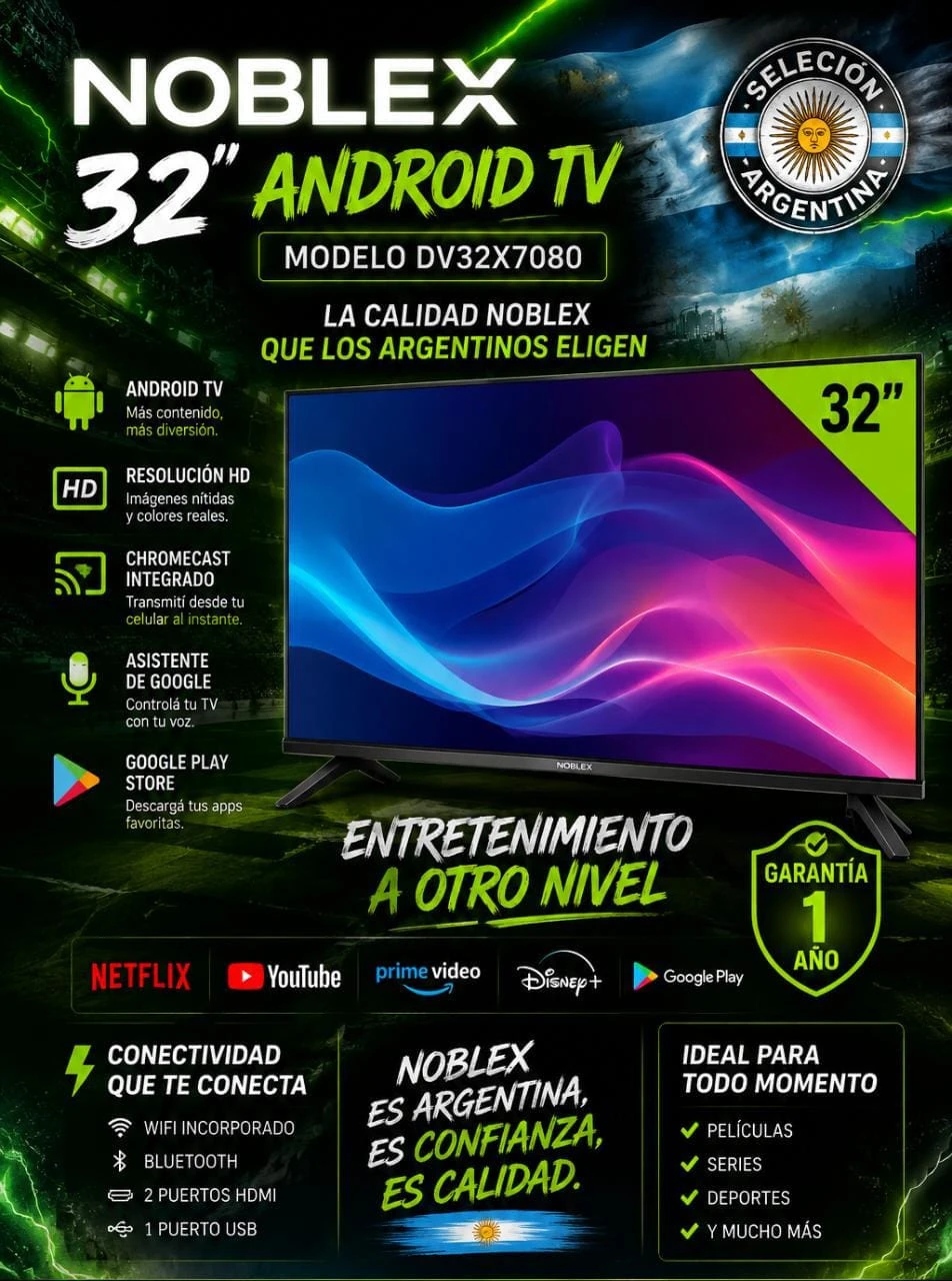 Noblex 32 Android Tv