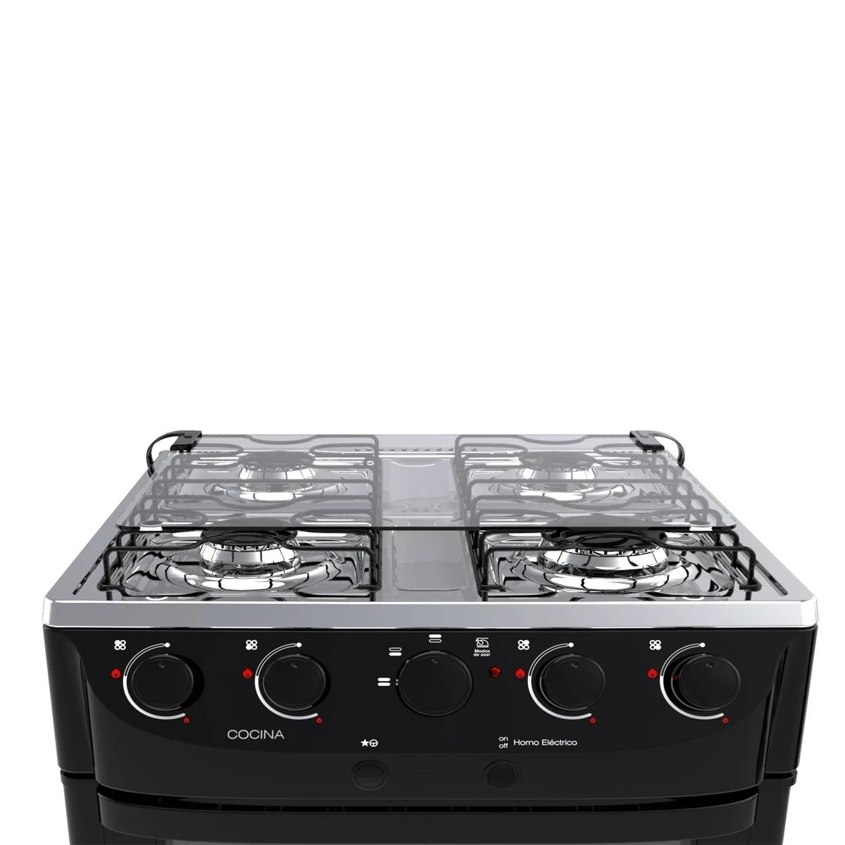 Cocina Combinada 4 Hornallas 55x50 TEM 4