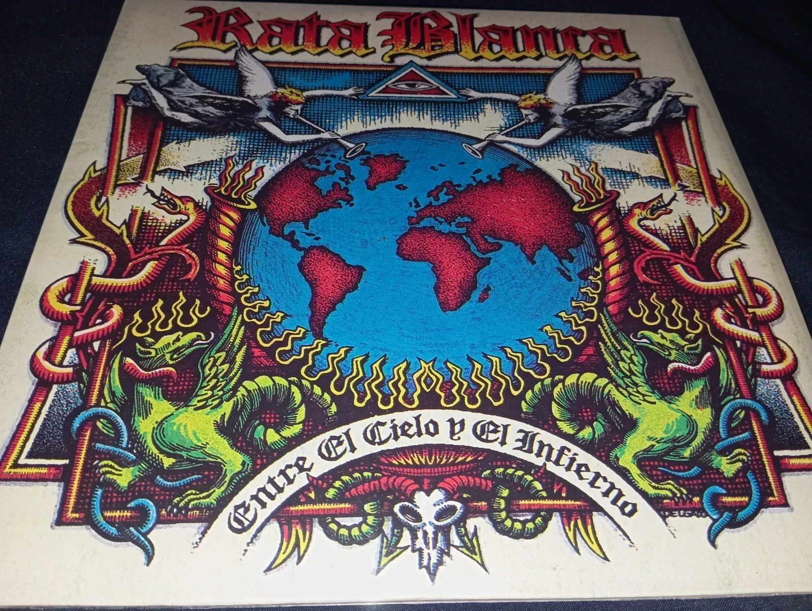 Rata Blanca - Entre El Cielo Y El Infierno (2 VINILOS GATEFOLD)(ARGENTINA)