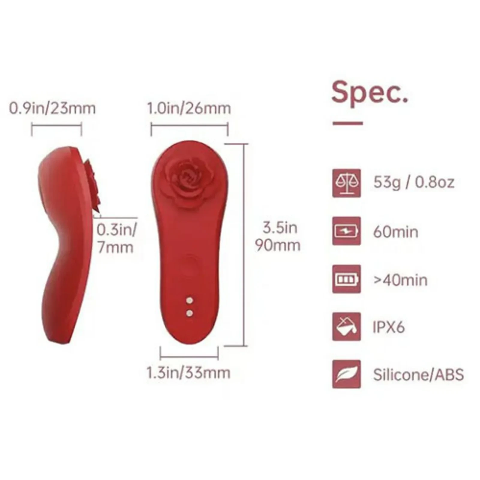 Caleo | Vibrador de clítoris con control remoto por aplicación 3
