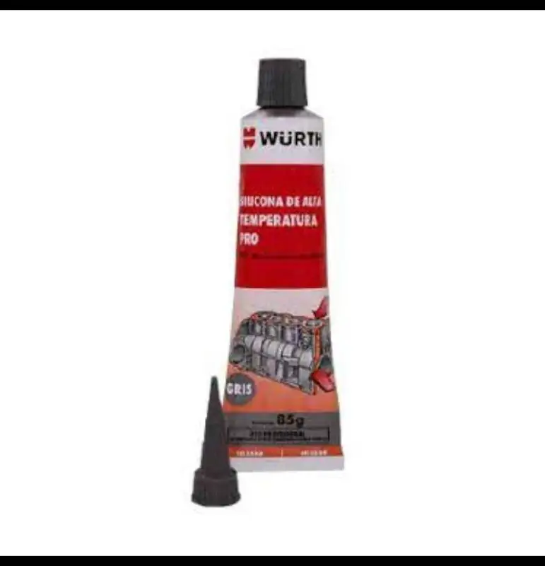 SILICONA WURTH DE ALTA TEMPERATURA PRO 85 Gr GRIS