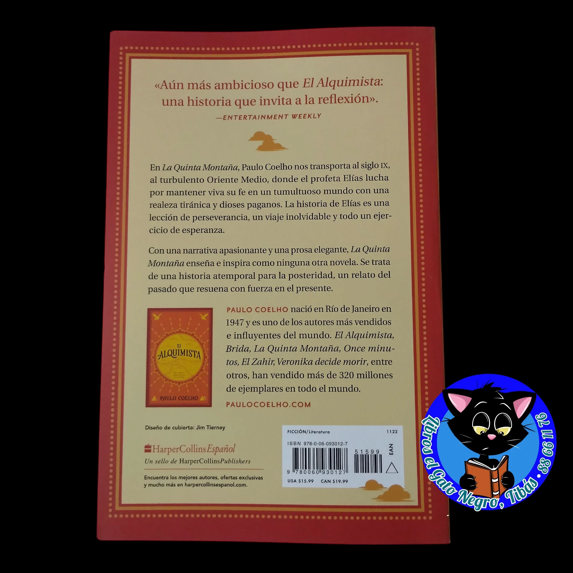 La quinta montaña , Paulo Coelho , nuevo  2