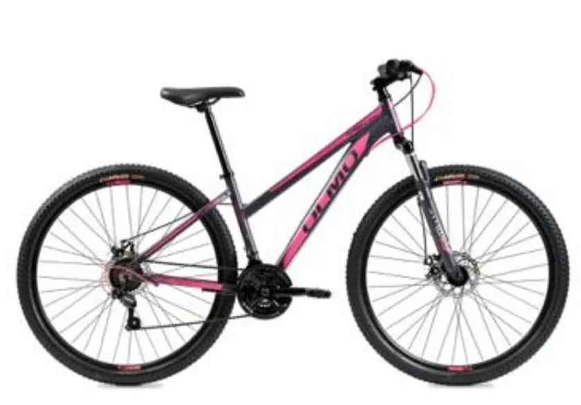 Bicicleta OLMO Wish Rod. 29 Negra/Fucsia Talle 16