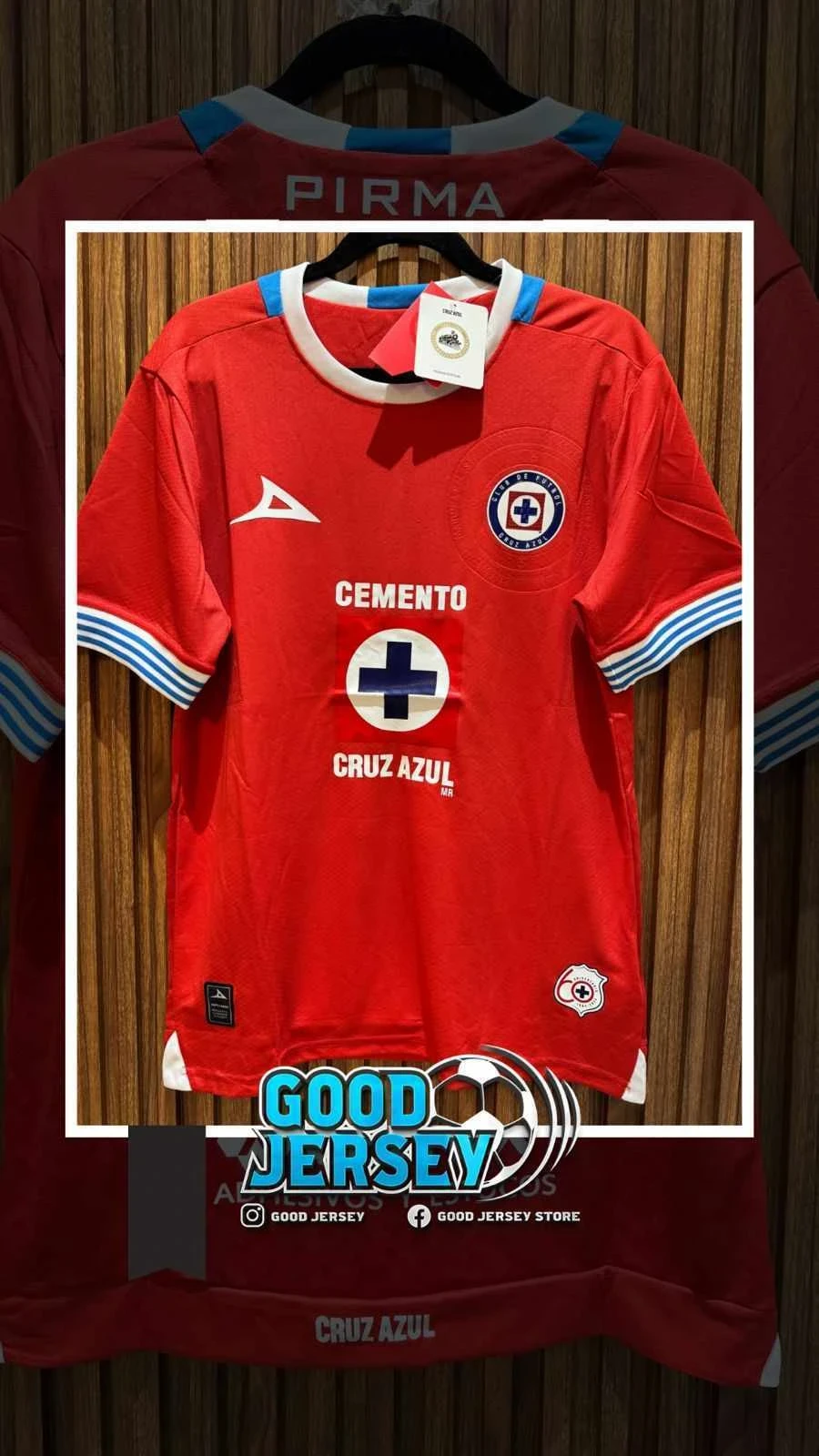 Jersey Cruz Azul Pasada 8