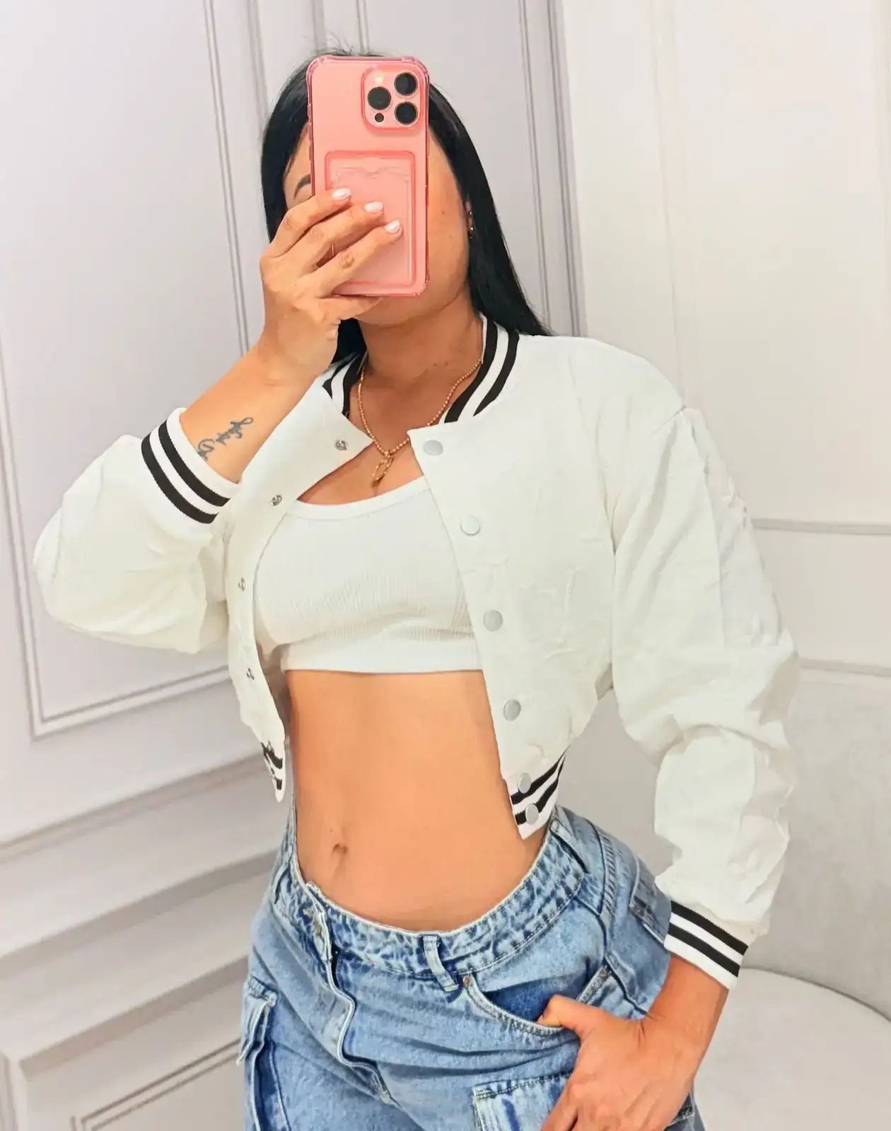 😍❤️Hermosa chaqueta Beisbolera ⚾❤️😍 2