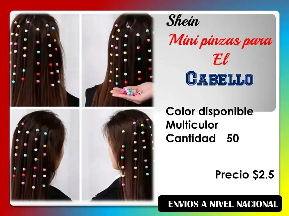 Mini pinzas para el cabello  2