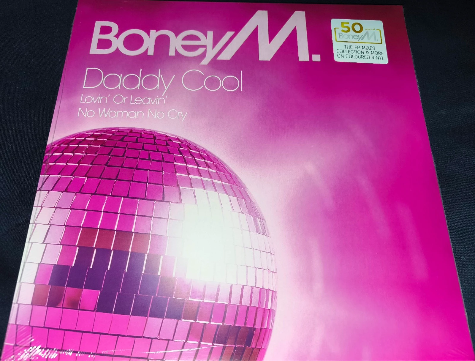 Boney M - Daddy Cool (VINILO PINK EP 12")(GERMANY)