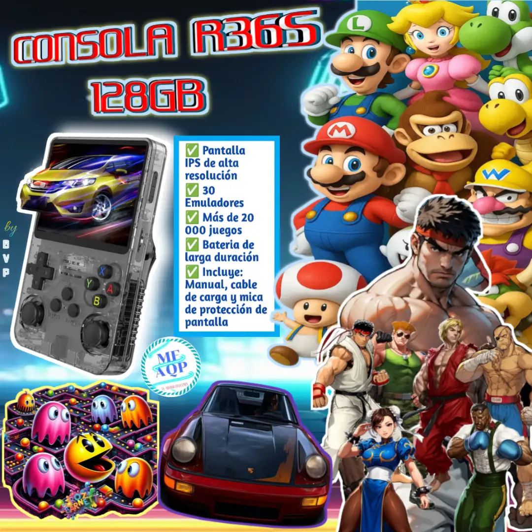 CONSOLA R36S - 128 GB
