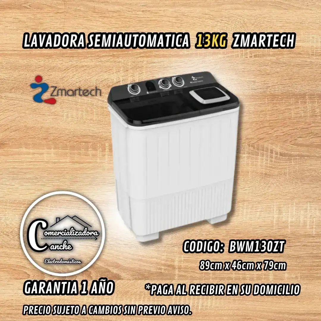 LAVADORA 13KG ZMARTECH