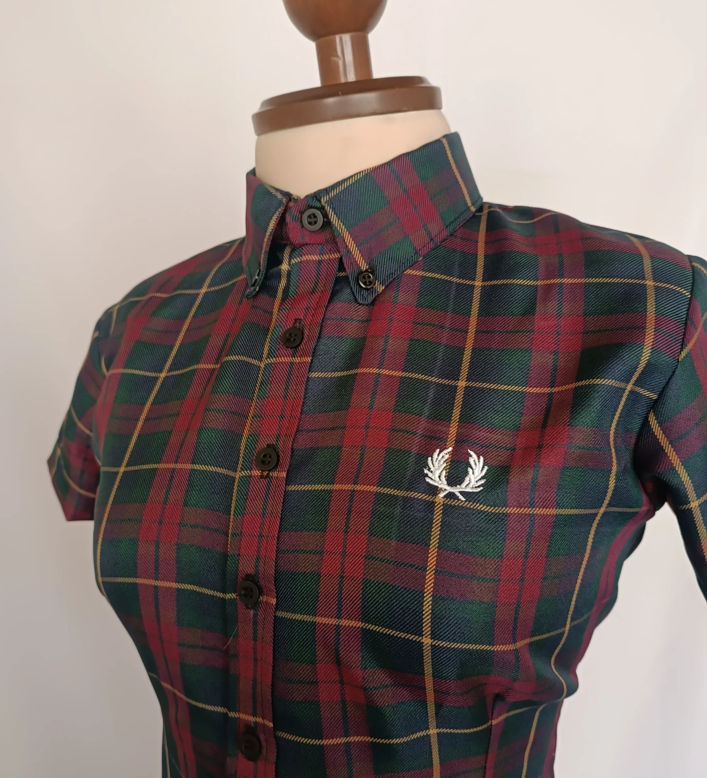 Camisa cuadros mujer talla s 