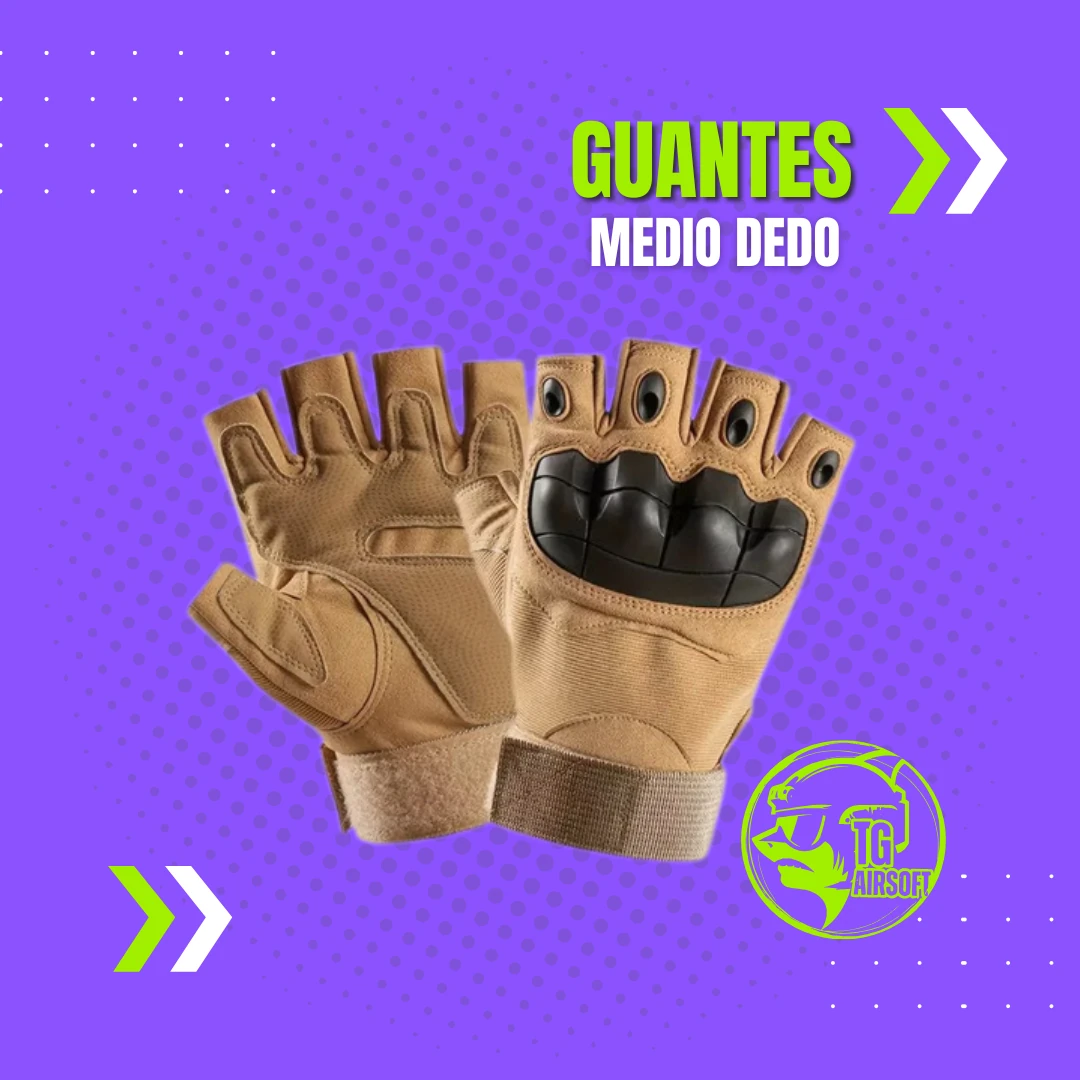 GUANTES MEDIO DEDO